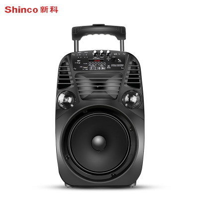 新科(shinco)t8 廣場舞音箱 戶外便攜拉桿音響移動大功率藍牙電瓶音箱