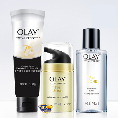 玉兰油 多效修护奇迹3步超值套装 100g 100ml 50g/ 套怎么样 好不好