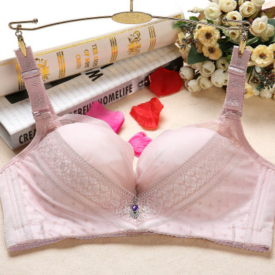 艾薇莉特无钢圈聚拢一片式收副乳大码女士文胸内衣 2438怎么样 好不好