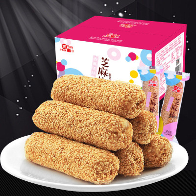 三惠芝麻棒1000g/箱 酥脆芝麻棒夹心糕点散装早餐零食品怎么样 好不好