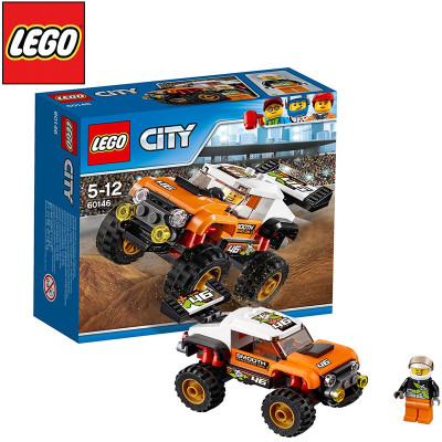 乐高lego city城市系列 60146 巨轮特技卡车 积木玩具怎么样 好不好