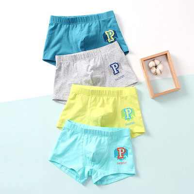 a类 彩桥儿童内裤男童内裤纯棉平角中大童宝宝内裤 4条盒装怎么样 好