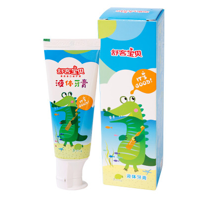 舒客宝贝液体牙膏青柠味(鳄鱼款)40g/支怎么样 好不好