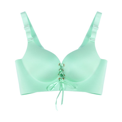 梦娜品彩聚拢内衣拉b丝带大码文胸性感无钢圈单文胸怎么样 好不好
